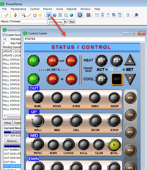 Control Center