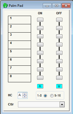 Palm Pad Window