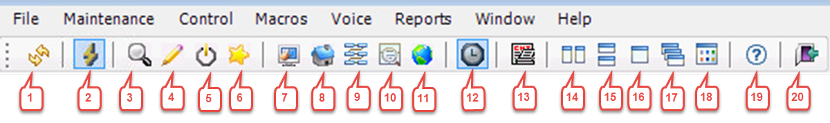 ToolBar icons